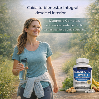 Magnesio Complex - Energía Celular y Descanso Profundo en 30 Día