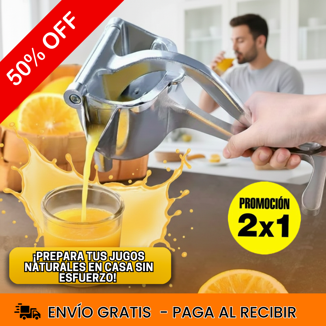 EXPRIMIDOR MANUAL - Jugos Naturales en Segundos
