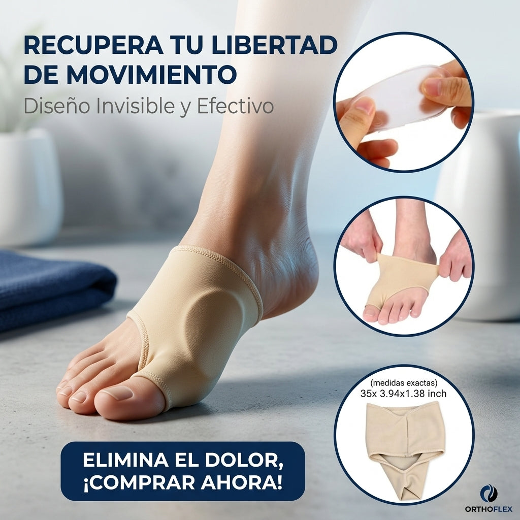 Corrector de Juanetes - Alineación y Soporte - Más Comodidad en Cada Paso