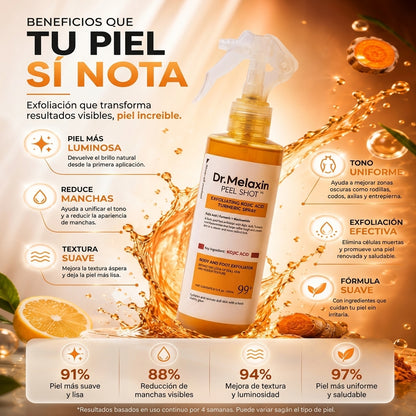 Dr. Melaxin Peel Shot - Renueva Tu Piel - Recupera una Piel Más Suave sin Complicaciones