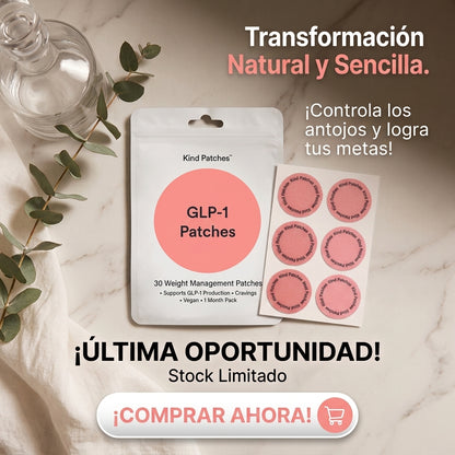 Parches de Berberina - Control de Antojos - Un apoyo práctico para tu bienestar diario