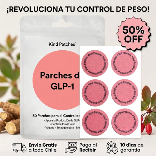 Parches de Berberina - Control de Antojos - Un apoyo práctico para tu bienestar diario