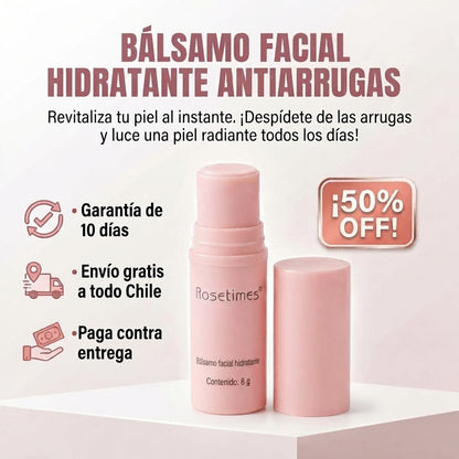 Bálsamo Facial Rosetimes - Suaviza Líneas de expresión - Una Piel Más Lisa, Hidratada y Luminosa