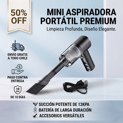 MINI ASPIRADORA - Limpia Rincones Difíciles En Minutos