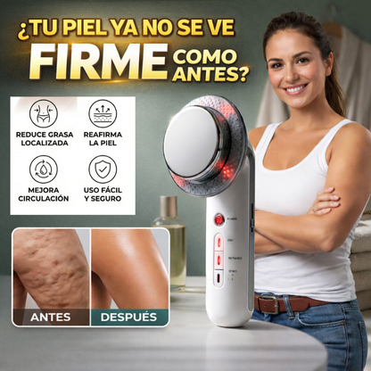Máquina Ultrasonido 3 en 1 - Reduce celulitis y Reafirma - Cuerpo Más Firme en Días