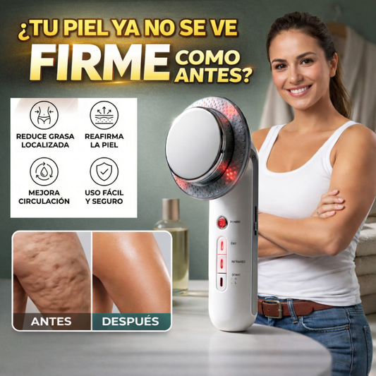 Máquina Ultrasonido 3 en 1 - Reduce celulitis y Reafirma - Cuerpo Más Firme en Días