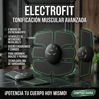 ElectroFit Pro - Activador Muscular - Complementa tu rutina diaria en solo 12 minutos