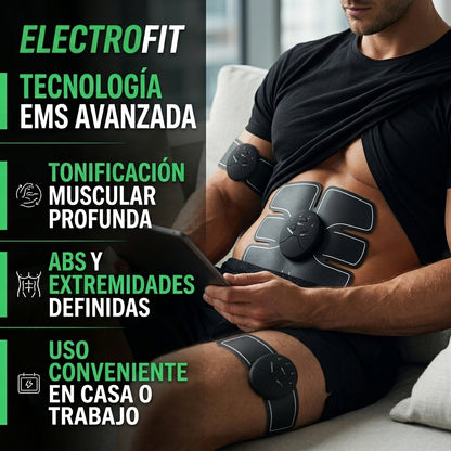 ElectroFit Pro - Activador Muscular - Complementa tu rutina diaria en solo 12 minutos