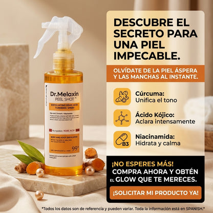 Dr. Melaxin Peel Shot - Renueva Tu Piel - Recupera una Piel Más Suave sin Complicaciones