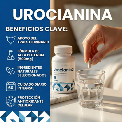 UROCIANINA - Cuidado Prostático Diario - Descansa mejor y recupera tu energía