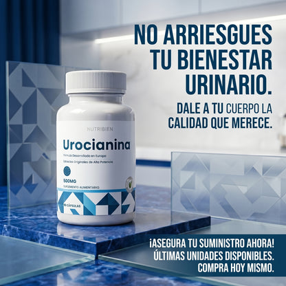 UROCIANINA - Cuidado Prostático Diario - Descansa mejor y recupera tu energía