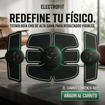 ElectroFit Pro - Activador Muscular - Complementa tu rutina diaria en solo 12 minutos