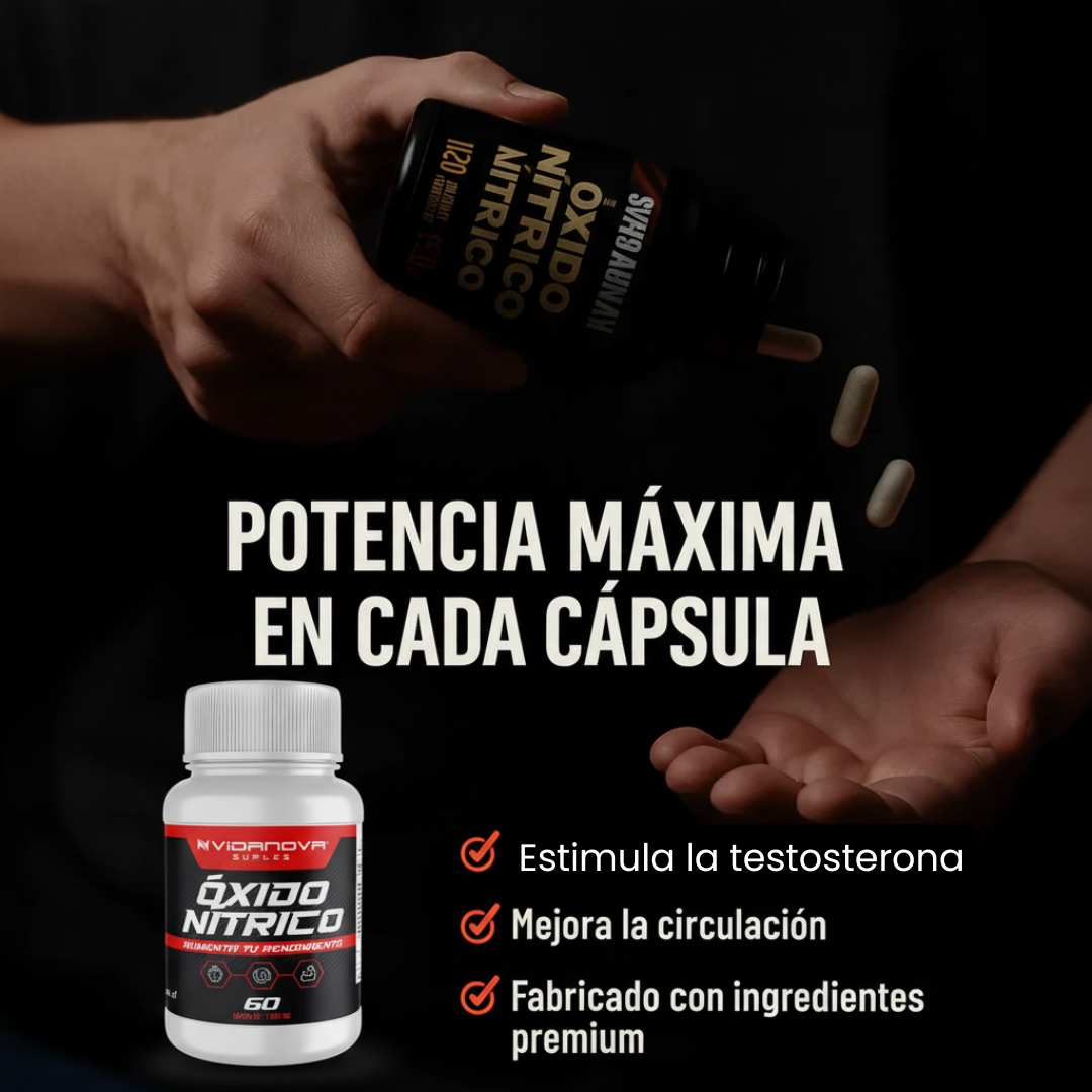 ÓXIDO NÍTRICO – Energía, potencia y rendimiento natural