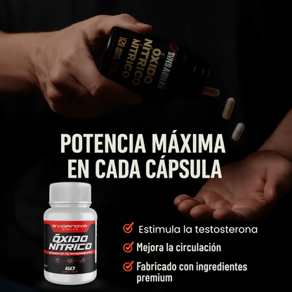 ÓXIDO NÍTRICO – Energía, potencia y rendimiento natural