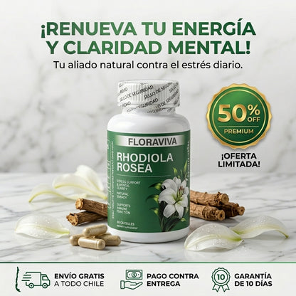 Rhodiola Rosea - Elimina Antojos Que Engordan y Quitan Energía Desde Primer Uso