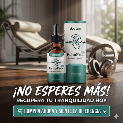 Echo Free - Alivio Auditivo - Reduce el Zumbido en Semanas