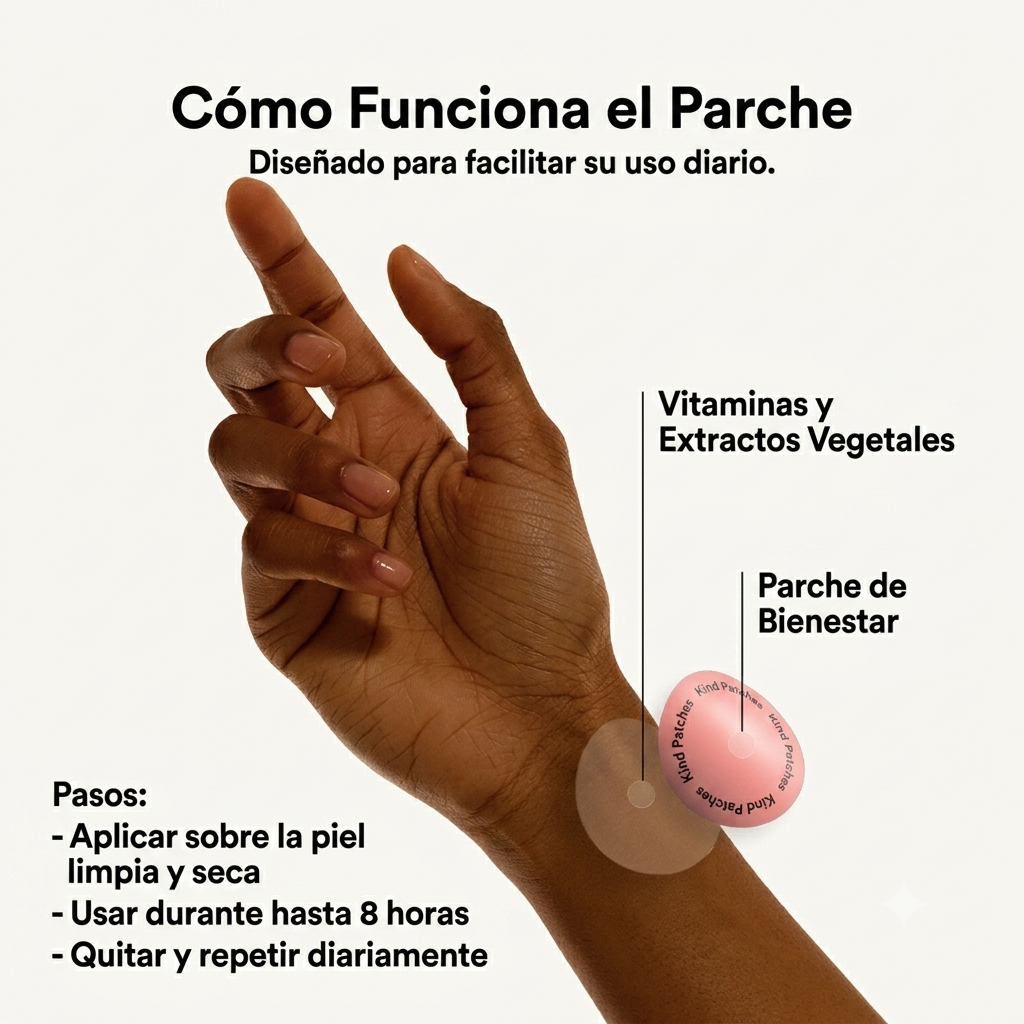 Parches de Berberina - Control de Antojos - Un apoyo práctico para tu bienestar diario