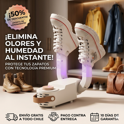 Secador de Zapatos - Elimina Humedad y Bacterias Fácilmente