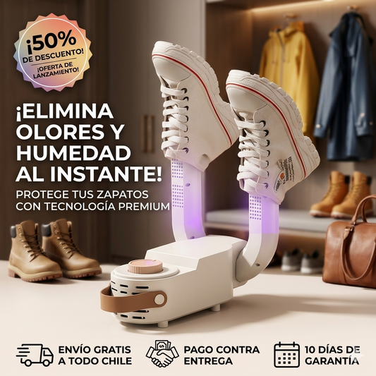 Secador de Zapatos - Elimina Humedad y Bacterias Fácilmente