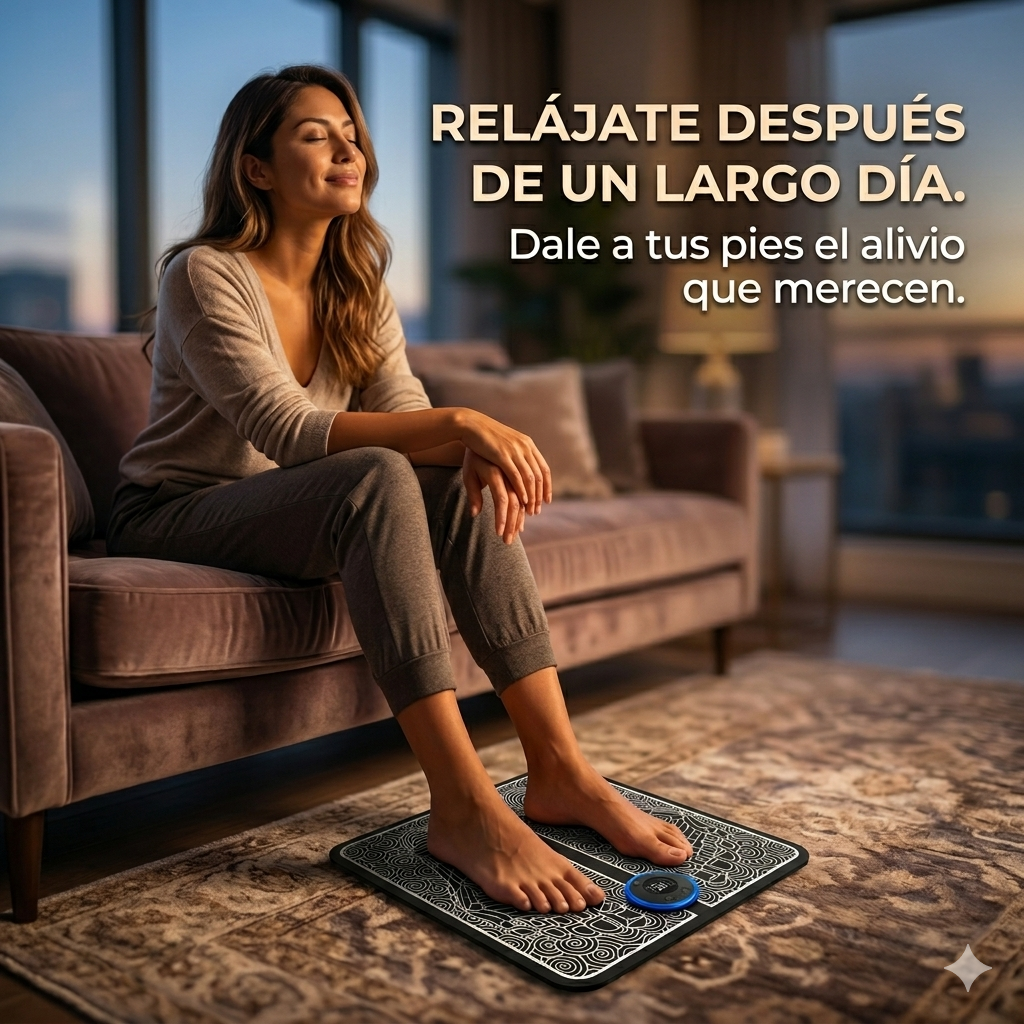 MassagerStep - Masaje Inteligente que Reactiva tus Pies Cansados
