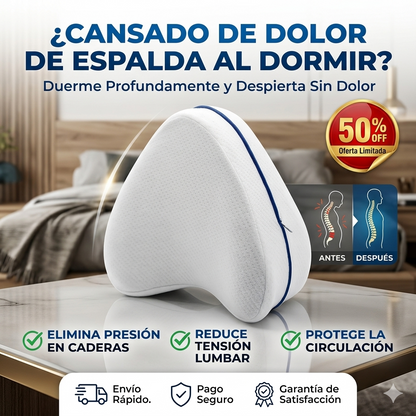 Almohada Ortopédica - Alineación Corporal - Descanso Sin Dolor