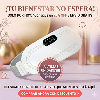 Cinturón Térmico Menstrual - Alivio Menstrual - Controla el dolor en minutos