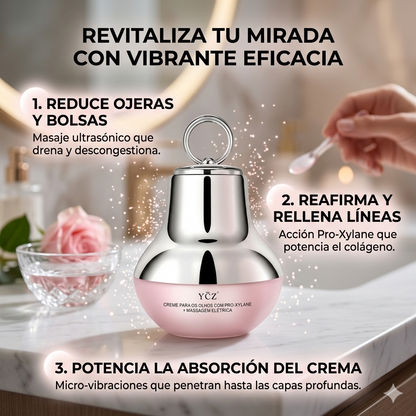 CREMA DE MASAJES YCZ - Desinflama y Reafirma - Recupera una mirada descansada cada día