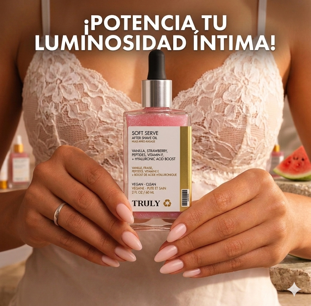ACEITE TRULY INTIMO 50ML - Piel Suave y olorosa sin Irritación desde el Primer Uso