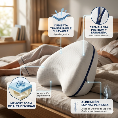 Almohada Ortopédica - Alineación Corporal - Descanso Sin Dolor