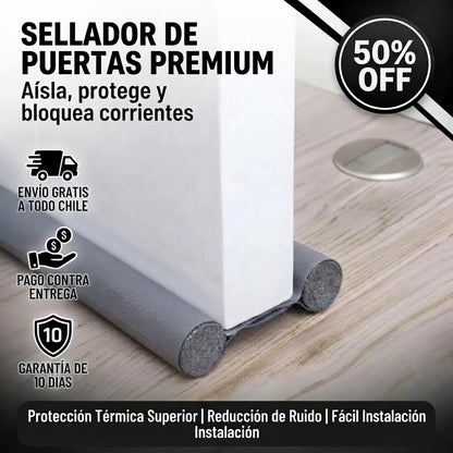 Sellador De Puerta Aislante - Bloquea Corrientes - Mantén Tu Hogar Más Cómodo Cada Día