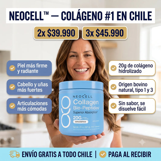 NeoCell® Collagen 567g - Colágeno Bioactivo - Favorece una apariencia saludable desde adentro
