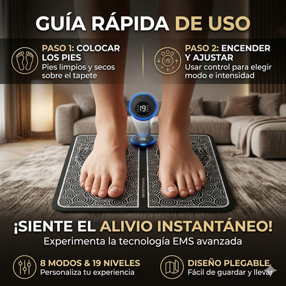 MassagerStep - Masaje Inteligente que Reactiva tus Pies Cansados