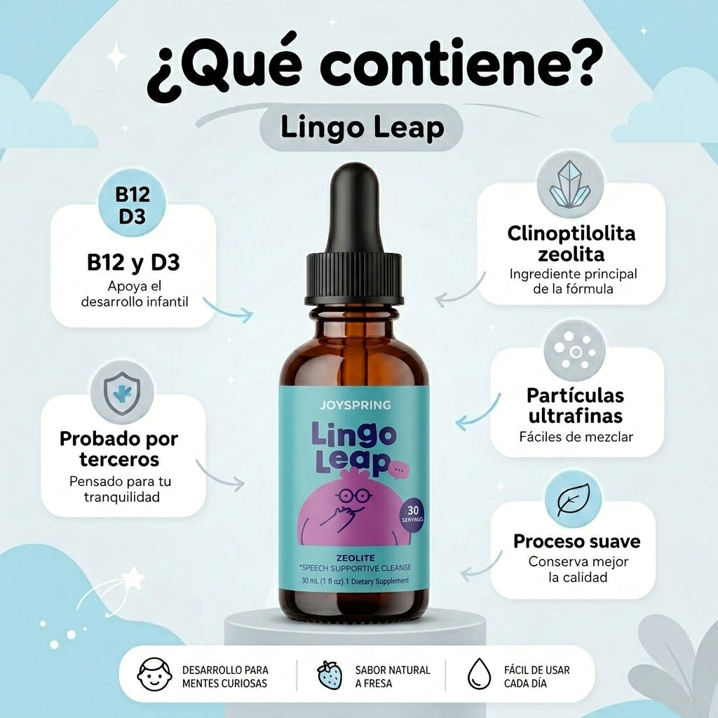Lingo Leap - Apoyo cognitivo infantil - Acompaña su rutina de aprendizaje