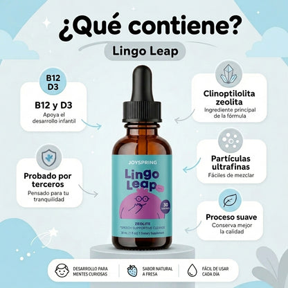 Lingo Leap - Apoyo cognitivo infantil - Acompaña su rutina de aprendizaje