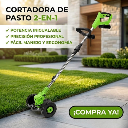 CORTADORA DE PASTO - Mantén tu jardín ordenado sin pasar horas trabajando