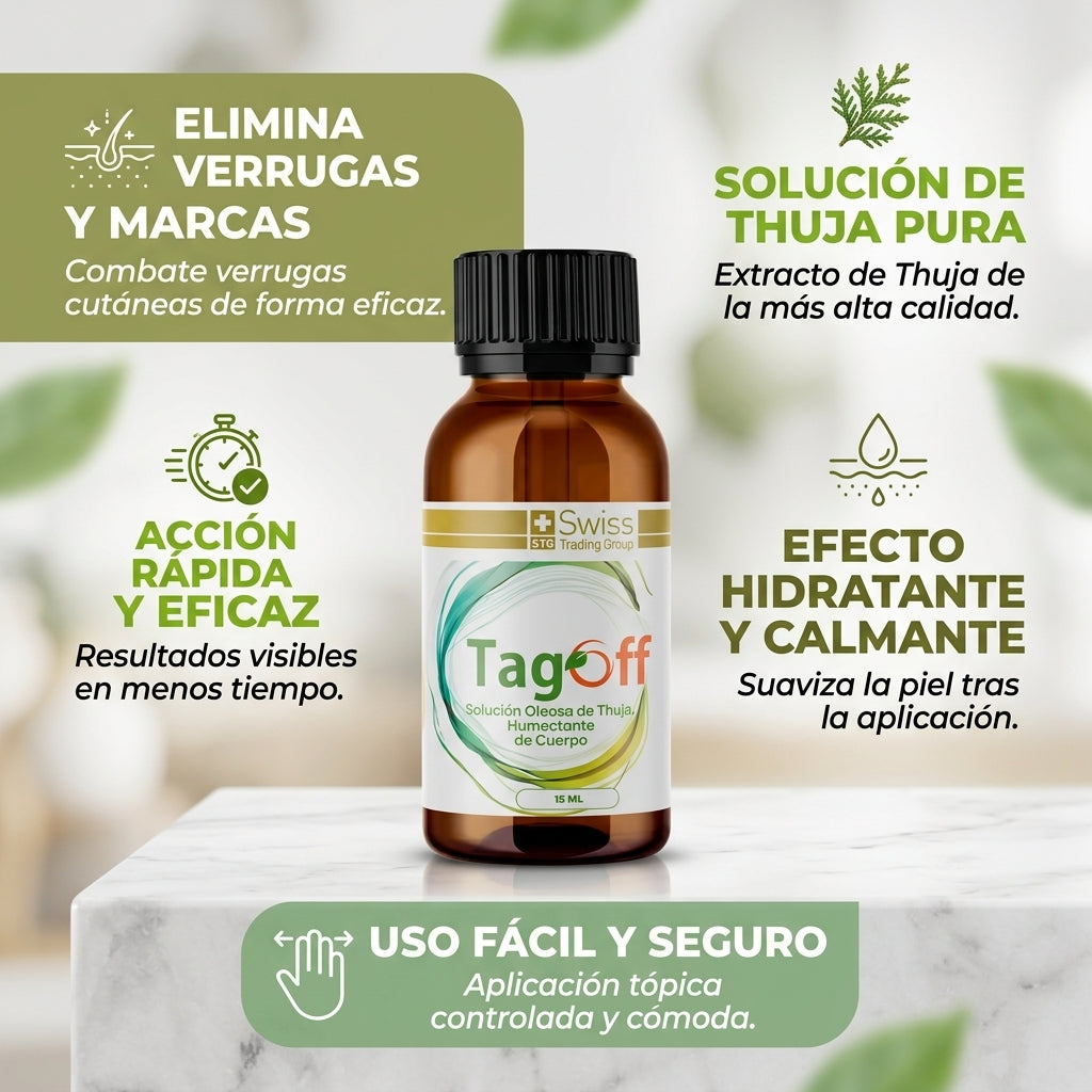 TagOff™ – Elimina Verrugas y Carnosidades en 30 Días