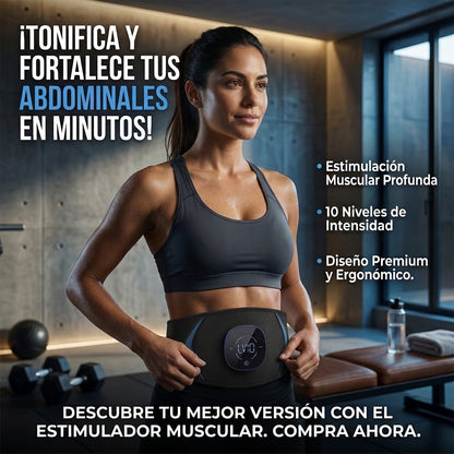 Electroestimulador Muscular - Definición Muscular - Complementa tu entrenamiento desde casa