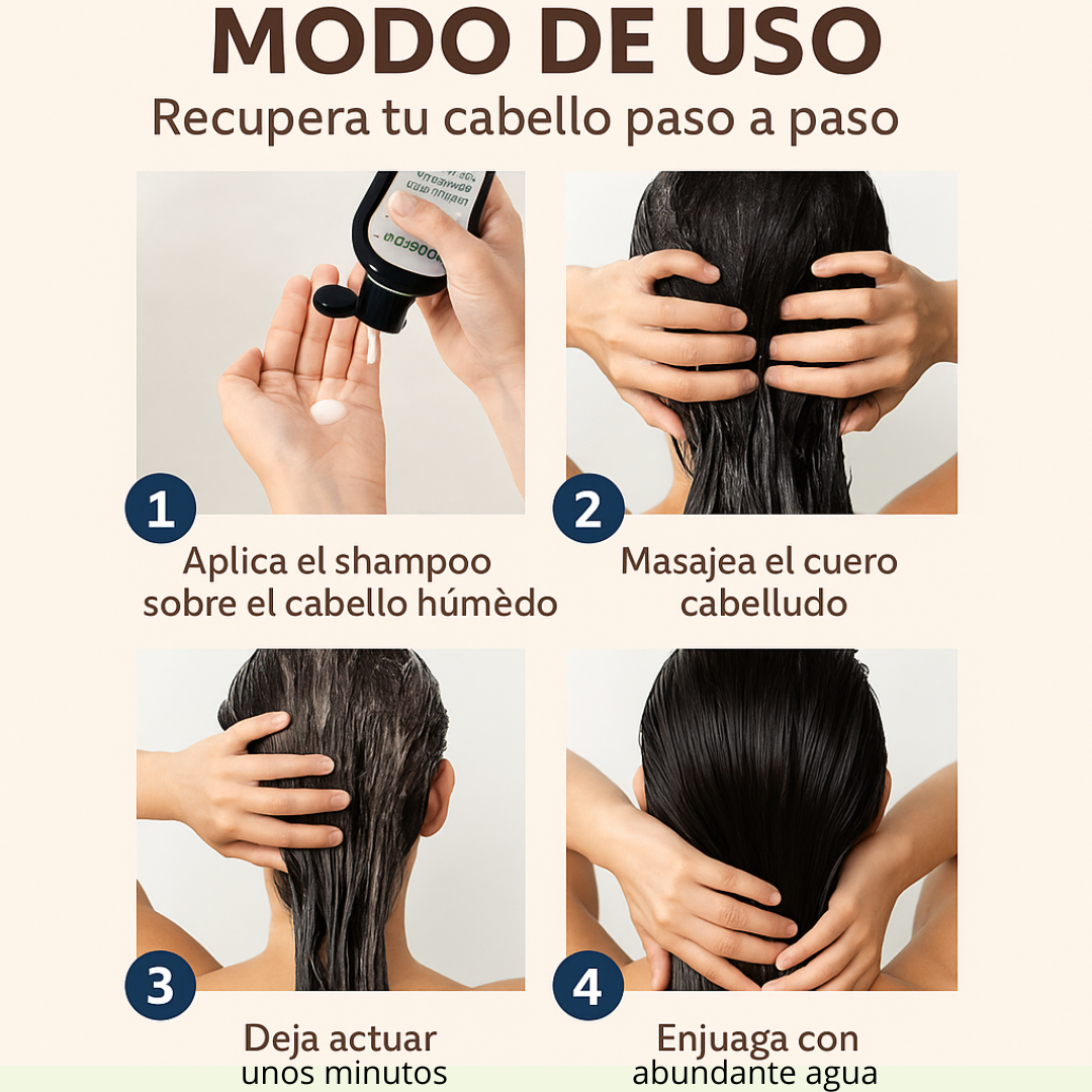 Tratamiento Anticaída – Detén la caída y luce un cabello más fuerte y con vida en semanas + SERUM de Regalo
