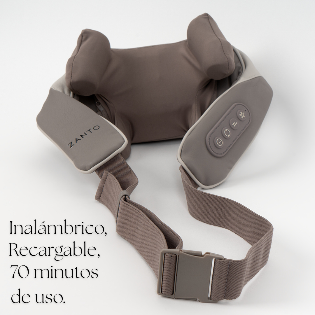 NeckRelax™ – Masajeador Inteligente Cuello y Hombros – Reduce tensión y estrés