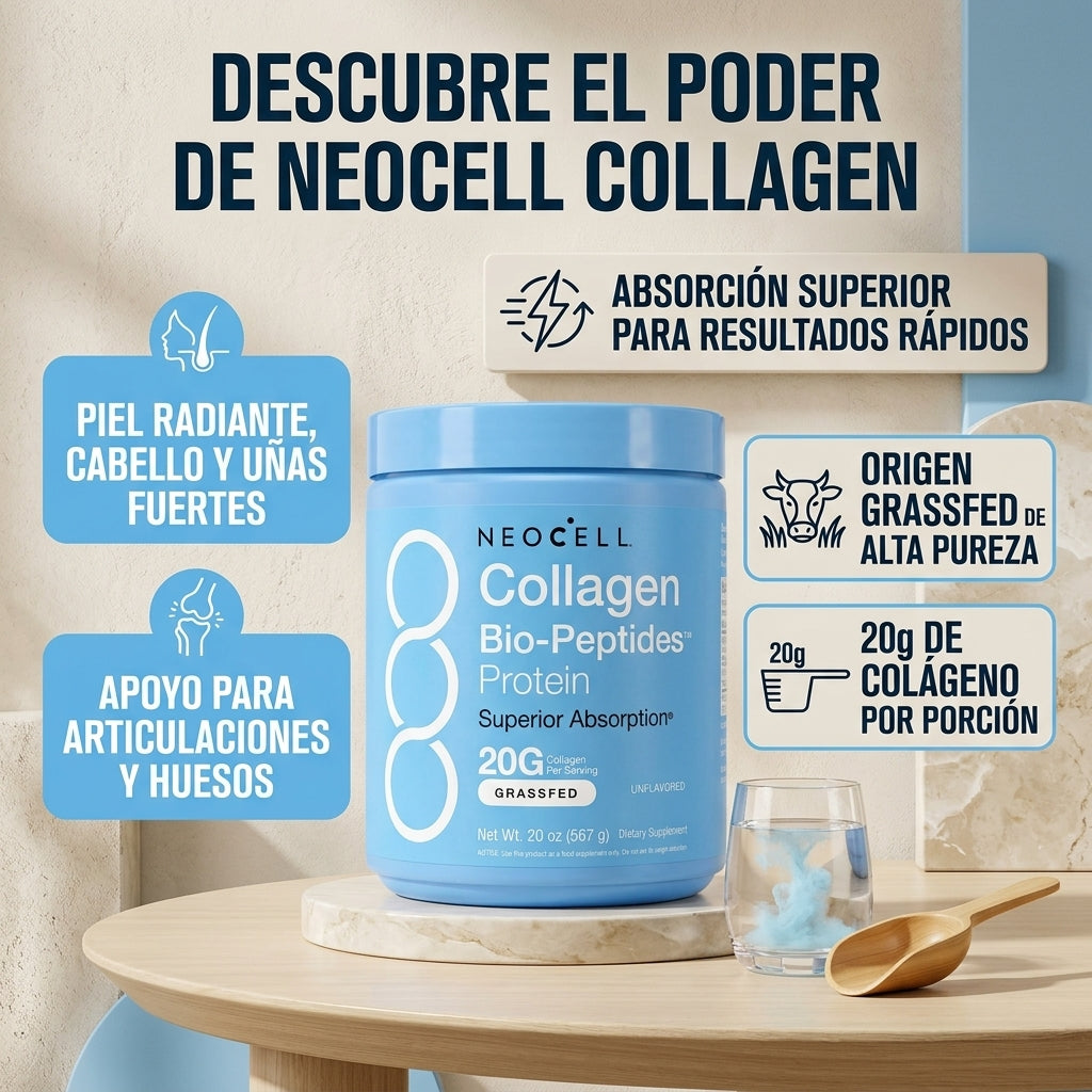 NeoCell® Collagen 567g - Colágeno Bioactivo - Favorece una apariencia saludable desde adentro