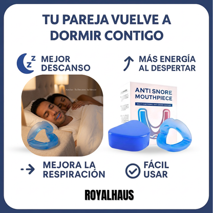 AntiSnore™ Protector Antirronquidos y Bruxismo - Duerme sin interrupciones desde la primera noche