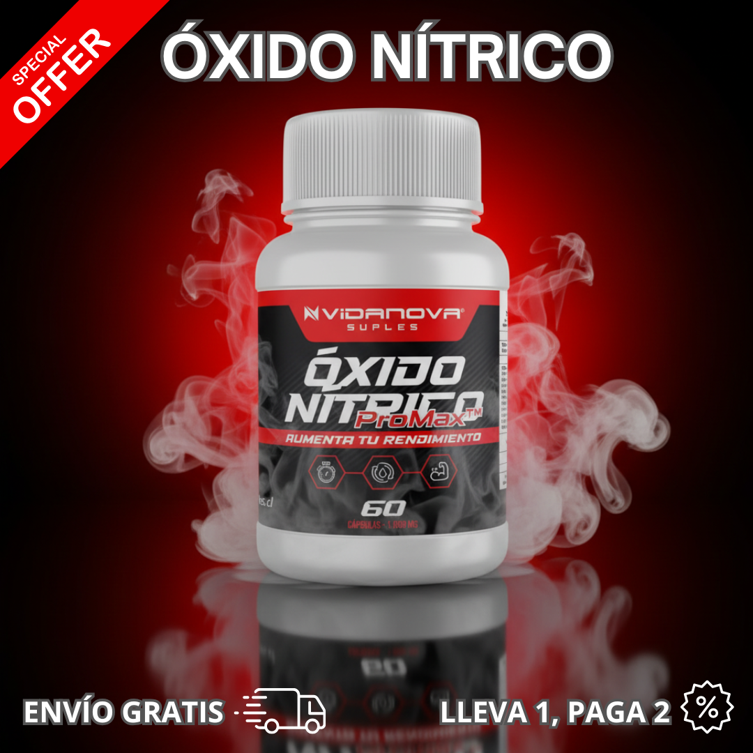 ÓXIDO NÍTRICO – Energía, potencia y rendimiento natural