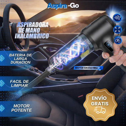 AspiraGo ™ - Limpieza Profunda – Elimina suciedad y migas en minutos