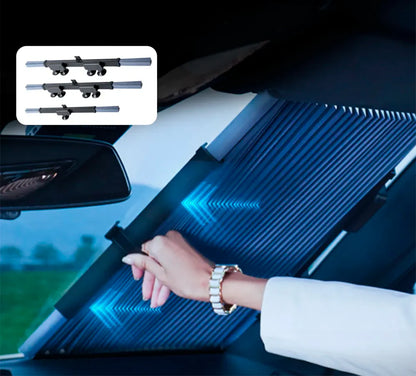 Parasol Retráctil: Bloquea los Rayos UV y Mantiene tu Auto Fresco - ¡Fácil de instalar!