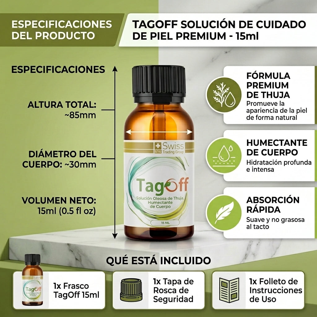 TagOff™ – Elimina Verrugas y Carnosidades en 30 Días