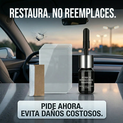 Reparador de Vidrios - Sellador de Grietas - Repara grietas desde casa sin taller