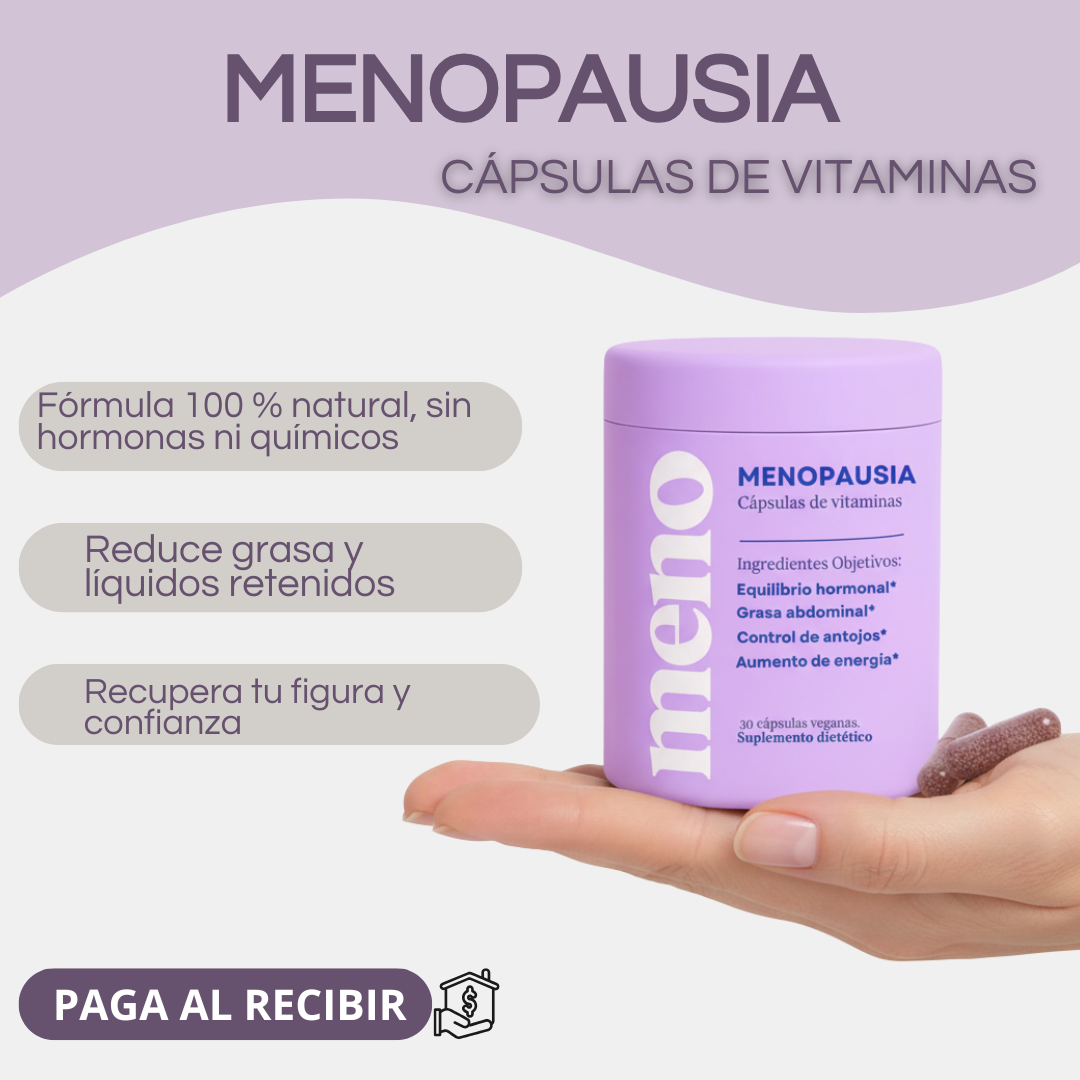 MENO – Cápsulas Adelgazantes Menopausia