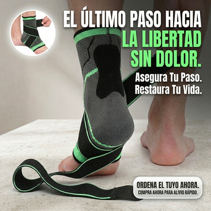 Tobillera ActiveStep - Soporte y Compresión - Reduce Molestias y Recupera Movilidad