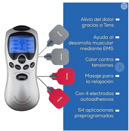 ELECTROTERAPIA MUSCULAR - ¡ALIVIA TUS DOLORES EN MINUTOS!