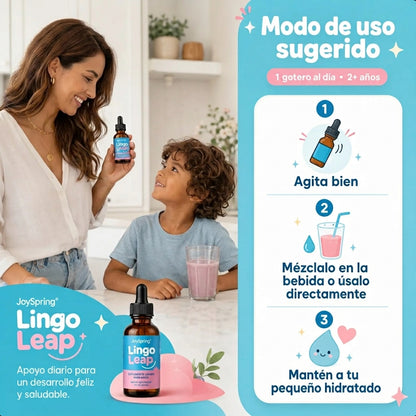 Lingo Leap - Apoyo cognitivo infantil - Acompaña su rutina de aprendizaje
